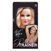 Надувная кукла с вибрацией и 2 любовными отверстиями Hot Lucy Lifesize Love Doll - NMC - в Ставрополе купить с доставкой