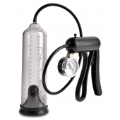 Вакуумная мужская помпа с датчиком давления Pro-Gauge Power Pump - Pipedream - в Ставрополе купить с доставкой