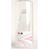 Гелевая прозрачная насадка с 2 отростками - 13 см. - Toyfa Basic - в Ставрополе купить с доставкой