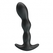 Черный анальный стимулятор простаты с вибрацией Special Anal Massager - 14,5 см. - Baile - в Ставрополе купить с доставкой