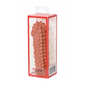 Телесная насадка на фаллос с бугорками KOKOS Extreme Sleeve 10 - 15,8 см. - KOKOS - в Ставрополе купить с доставкой
