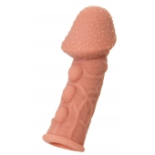 Насадка на фаллос с пузыриками, венками и ребристостью KOKOS Extreme Sleeve 09 - 12,7 см. - KOKOS - в Ставрополе купить с доставкой