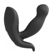 Черный вибромассажер простаты PROSTATE HERO - Dream Toys - в Ставрополе купить с доставкой