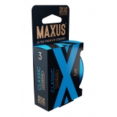 Классические презервативы в железном кейсе MAXUS Classic - 3 шт. - Maxus - купить с доставкой в Ставрополе