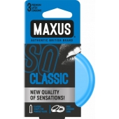 Классические презервативы в железном кейсе MAXUS Classic - 3 шт. - Maxus - купить с доставкой в Ставрополе