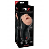 Мастурбатор-ротик Deep Throat Vibrating Stroker - Pipedream - в Ставрополе купить с доставкой