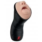 Мастурбатор-ротик Deep Throat Vibrating Stroker - Pipedream - в Ставрополе купить с доставкой