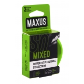 Презервативы в железном кейсе MAXUS Mixed - 3 шт. - Maxus - купить с доставкой в Ставрополе