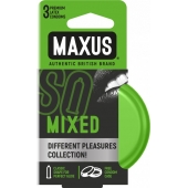 Презервативы в железном кейсе MAXUS Mixed - 3 шт. - Maxus - купить с доставкой в Ставрополе