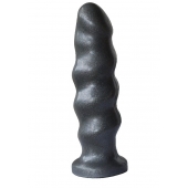 Черная насадка на трусики харнесс Platinum - 16 см. - LOVETOY (А-Полимер) - купить с доставкой в Ставрополе