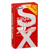 Утолщенные презервативы Sagami Xtreme Feel Long с точками - 10 шт. - Sagami - купить с доставкой в Ставрополе