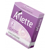Классические презервативы Arlette Classic - 3 шт. - Arlette - купить с доставкой в Ставрополе