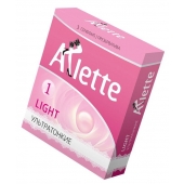 Ультратонкие презервативы Arlette Light - 3 шт. - Arlette - купить с доставкой в Ставрополе