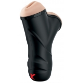 Мастурбатор в колбе с двумя тоннелями Double Penetration Vibrating Stroker - Pipedream - в Ставрополе купить с доставкой
