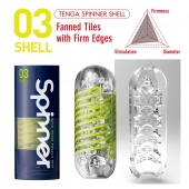 Мастурбатор SPINNER Shell - Tenga - в Ставрополе купить с доставкой