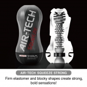 Мастурбатор AIR-TECH Squeeze Strong - Tenga - в Ставрополе купить с доставкой