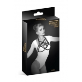 Черная упряжь на грудь Clara - Bijoux Pour Toi - купить с доставкой в Ставрополе