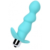 Мятная анальная вибровтулка Bland - 12 см. - ToyFa