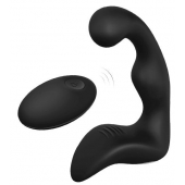 Черный вибромассажер простаты REMOTE BOOTY PLEASER - Dream Toys - в Ставрополе купить с доставкой