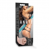Телесный мастурбатор-ротик Angie - Blush Novelties - в Ставрополе купить с доставкой