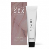 Лубрикант на водной основе Slow Sex Anal Play Gel - 30 мл. - Bijoux Indiscrets - купить с доставкой в Ставрополе