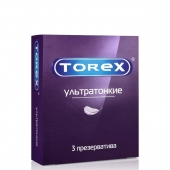 Презервативы Torex  Ультратонкие  - 3 шт. - Torex - купить с доставкой в Ставрополе
