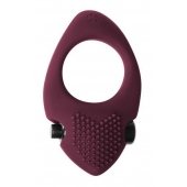 Бордовое эрекционное виброкольцо Pure Passion Sunset - Lola Games - в Ставрополе купить с доставкой