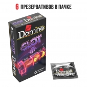 Ароматизированные презервативы DOMINO  Фруктовый слот  - 6 шт. - Domino - купить с доставкой в Ставрополе