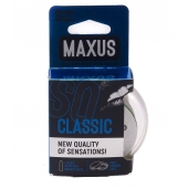 Классические презервативы в пластиковом кейсе MAXUS Classic - 3 шт. - Maxus - купить с доставкой в Ставрополе
