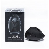 Черный инновационный мужской вибратор PULSE SOLO ESSENTIAL - Hot Octopuss - в Ставрополе купить с доставкой