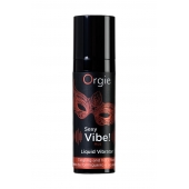 Разогревающий гель для массажа ORGIE Sexy Vibe Hot с эффектом вибрации - 15 мл. - ORGIE - купить с доставкой в Ставрополе