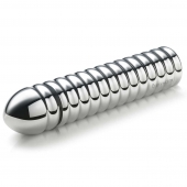 Рельефный фаллос для интенсивного электросекса Groovey George - 20 см. - MyStim - купить с доставкой в Ставрополе