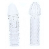 Комплект из 2 прозрачных насадок на пенис PENIS EXTENDER PACK - Dream Toys - в Ставрополе купить с доставкой