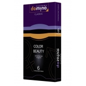 Разноцветные презервативы DOMINO Colour Beauty - 6 шт. - Domino - купить с доставкой в Ставрополе