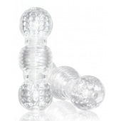 Прозрачный фигурный мастурбатор Master Stroker - Blush Novelties - в Ставрополе купить с доставкой
