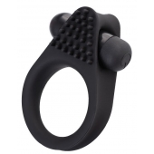 Черное эрекционное виброкольцо Brid с шипиками - A-toys - в Ставрополе купить с доставкой