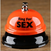 Настольный звонок RING FOR SEX - Сима-Ленд - купить с доставкой в Ставрополе