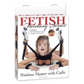 Фиксатор для рук и ног Fetish Fantasy Series Position Master With Cuffs - Pipedream - купить с доставкой в Ставрополе