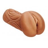 Кофейный мастурбатор-вагина Dumpling - Lola Games - в Ставрополе купить с доставкой