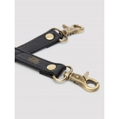 Черный фиксатор для манжет Bound to You Faux Leather Hogtie - Fifty Shades of Grey - купить с доставкой в Ставрополе