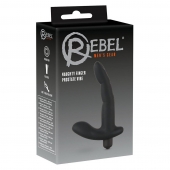 Черный вибромассажер простаты Naughty Finger Prostate Vibe - 13,8 см. - Orion - в Ставрополе купить с доставкой