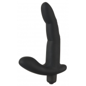 Черный вибромассажер простаты Naughty Finger Prostate Vibe - 13,8 см. - Orion - в Ставрополе купить с доставкой