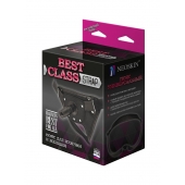 Черный пояс для насадок BEST CLASS STRAP - LOVETOY (А-Полимер) - купить с доставкой в Ставрополе