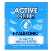 Лубрикант на водной основе Active Glide с гиалуроновой кислотой - 3 гр. - Биоритм - купить с доставкой в Ставрополе