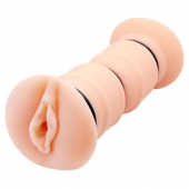Телесный вибромастурбатор-вагина Michelle - Baile - в Ставрополе купить с доставкой