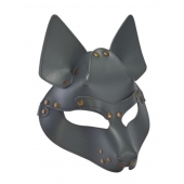 Серая маска Wolf с клепками - Sitabella - купить с доставкой в Ставрополе