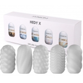 Набор из 5 мастурбаторов Hedy X5 Mixed - Svakom - в Ставрополе купить с доставкой