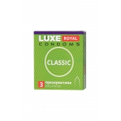 Гладкие презервативы LUXE Royal Classic - 3 шт. - Luxe - купить с доставкой в Ставрополе