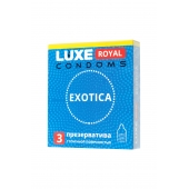 Текстурированные презервативы LUXE Royal Exotica - 3 шт. - Luxe - купить с доставкой в Ставрополе
