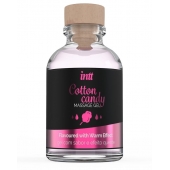 Массажный гель с согревающим эффектом Cotton Candy - 30 мл. - INTT - купить с доставкой в Ставрополе